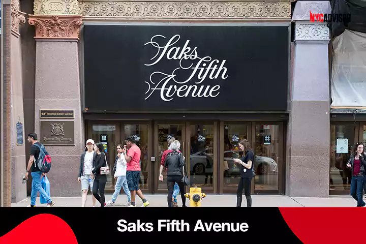 The Saks Fifth Avenue NYC