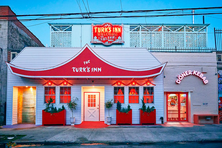 Try Middle Eastern Food at Turks Inn in Bushwick