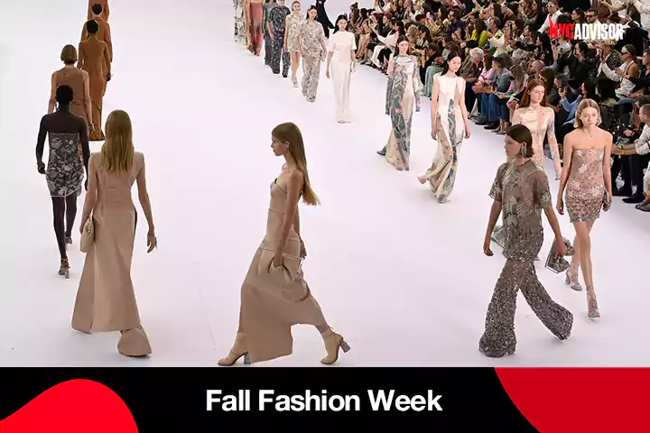 New York Fall Fashion Week in NYC