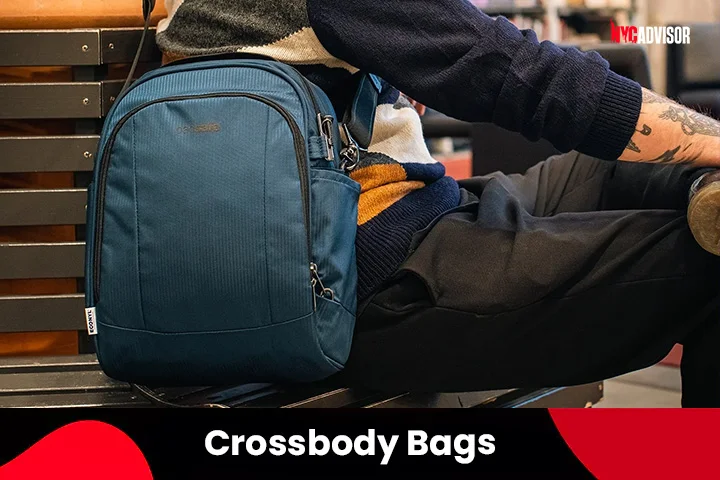 Crossbody Bags and Backpacks for NYC Winter Packing List