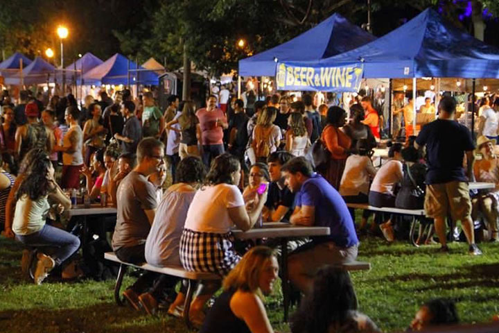 Attend the annual Queens International Night Market