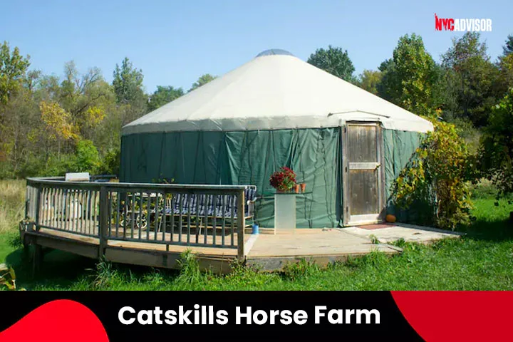 Catskills Horse Farm Glamping site, NY