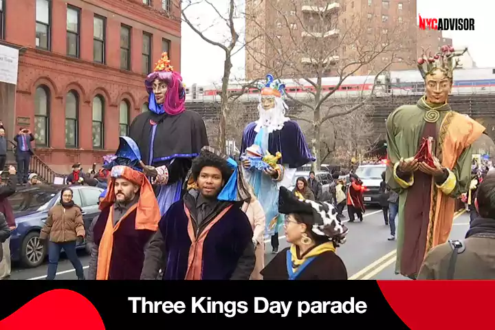 Three Kings Day parade in NYC