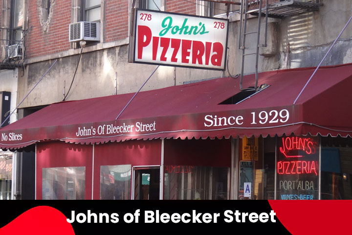 Johns of Bleecker Street Kid-Friendly Restaurant