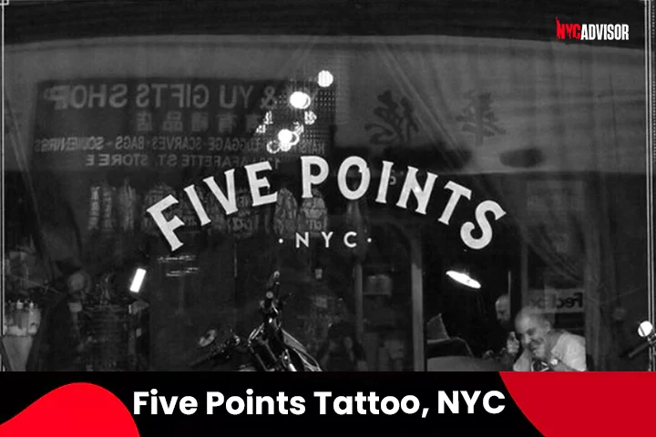 Five Points Tattoo, NYC
