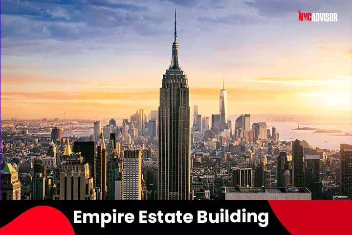 Empire Estate Building in New York City