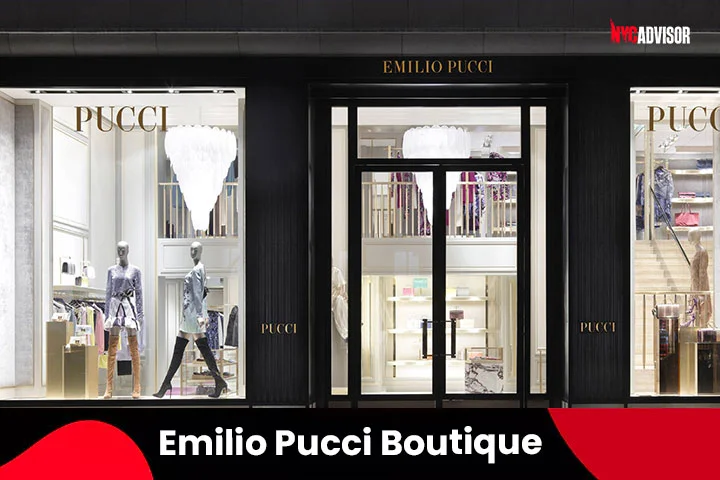 Emilio Pucci Boutique on Fifth Avenue