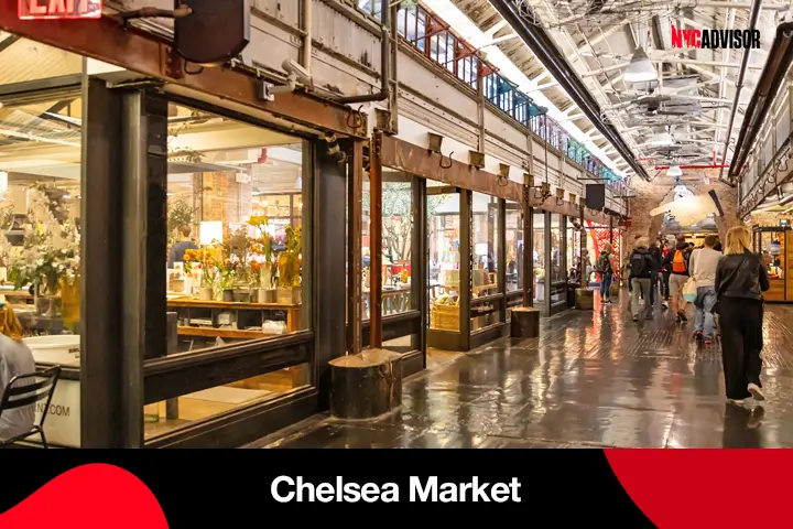 Chelsea Market in NYC