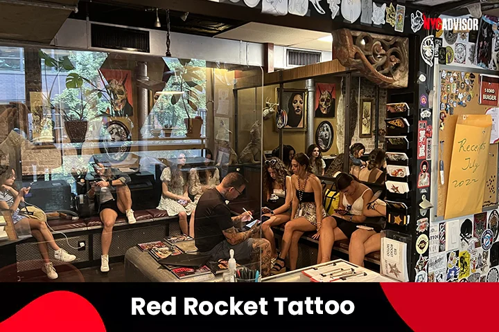 Red Rocket Tattoo, NYC