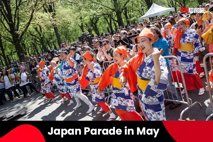 Japan Parade in May