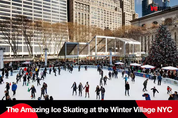 Ice Skating at the Winter Village