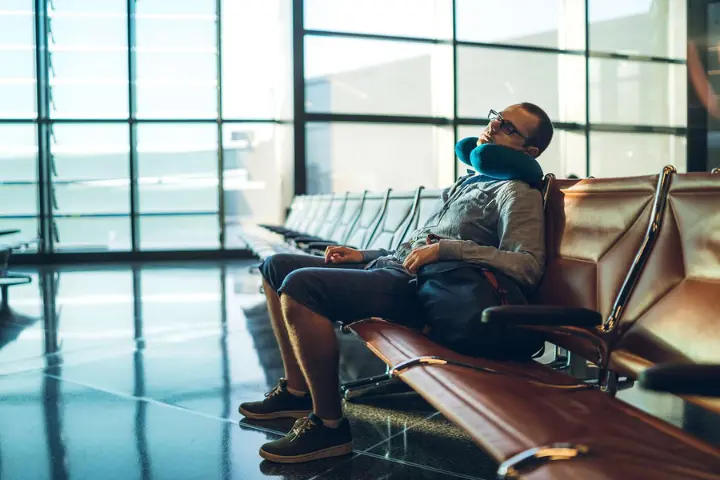 A Neck Pillow for Traveling