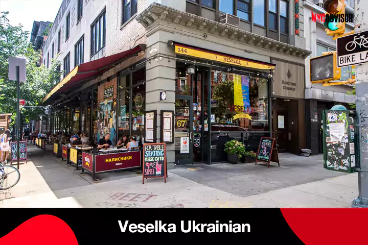 Veselka Ukrainian Restaurant NYC