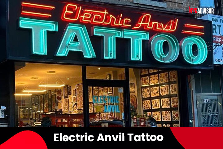 Electric Anvil Tattoo Studio in Brooklyn, NYC