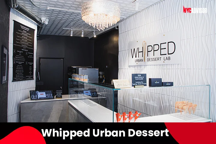 Whipped Urban Dessert Lab Ice Cream in New York City