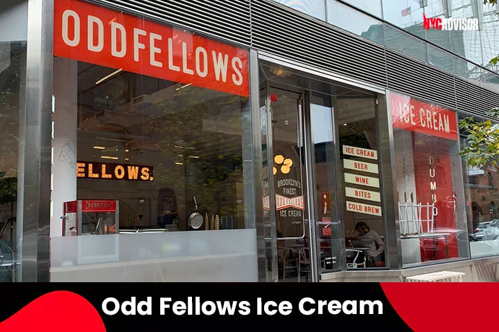 Odd Fellows Ice Cream Parlor in New York City