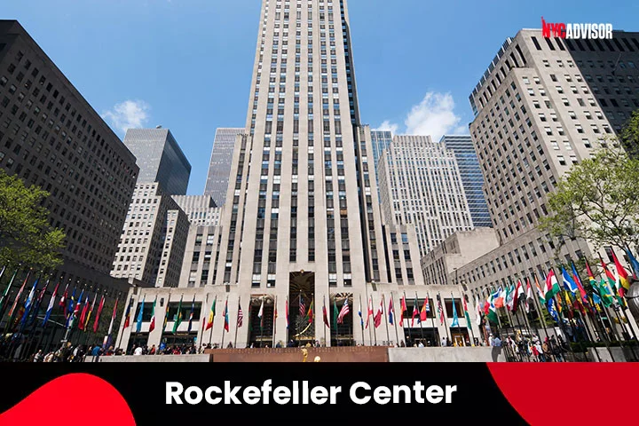 Rockefeller Center Skyscraper in NYC