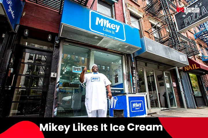 Mikey Likes It Ice Cream Parlor in New York City