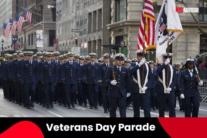 visit ny in november Veterans Day Parade in November, NYC