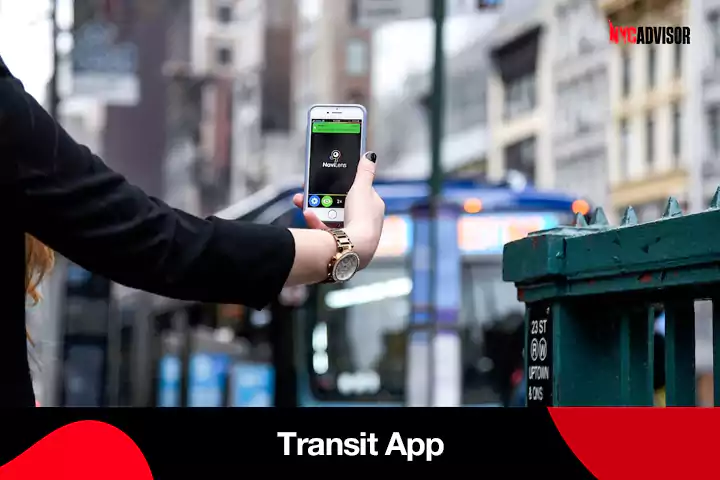 Transit App in New York City