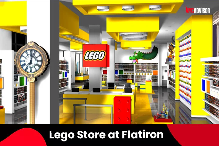 Lego Store at Flatiron District, NYC