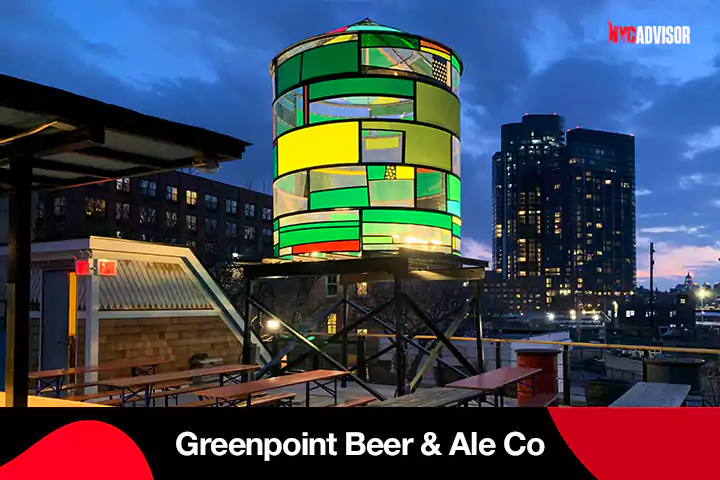 The Greenpoint Beer & Ale Co Rooftop Bar