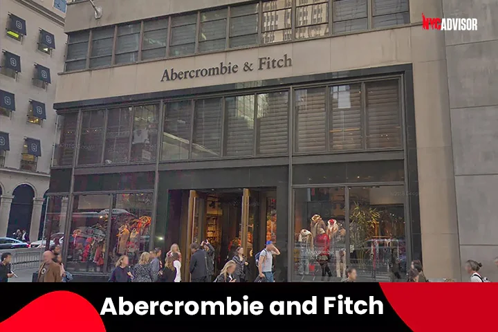 Abercrombie and Fitch Store on Fifth Avenue