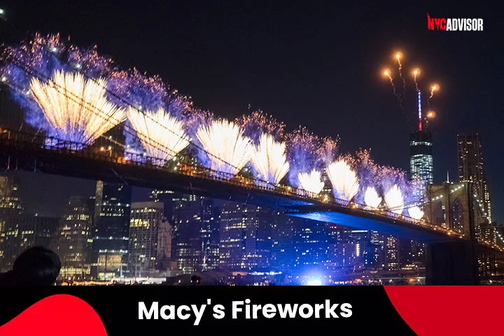 Macy's Fireworks in July