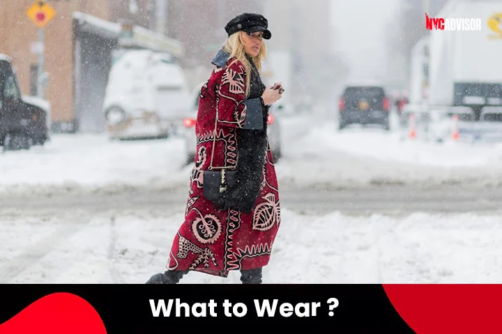 What to Wear in Bitter Cold January in NYC?