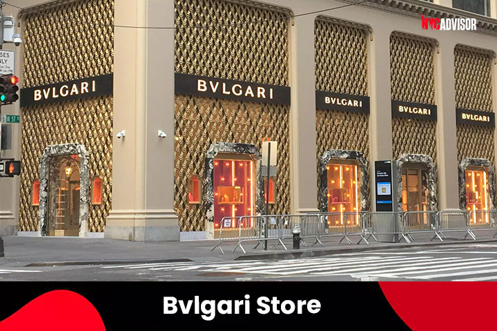 Bvlgari Store on Fifth Avenue