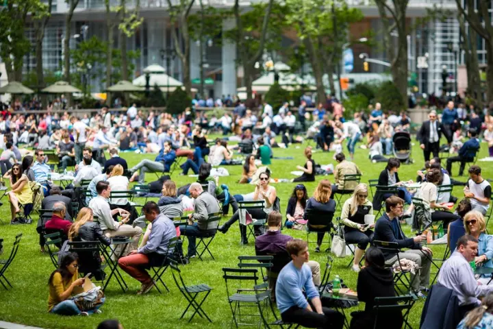 Get Some Relax at Bryant Park