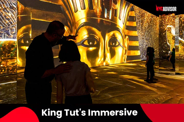King Tut's Immersive Experience at the Art Gallery
