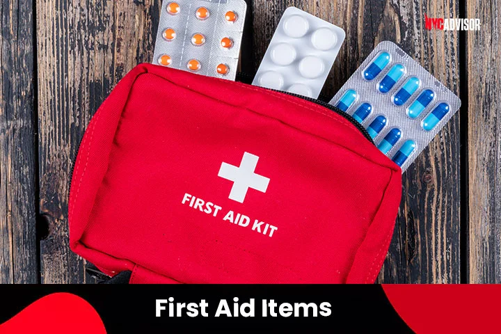 First Aid Items on Packing List