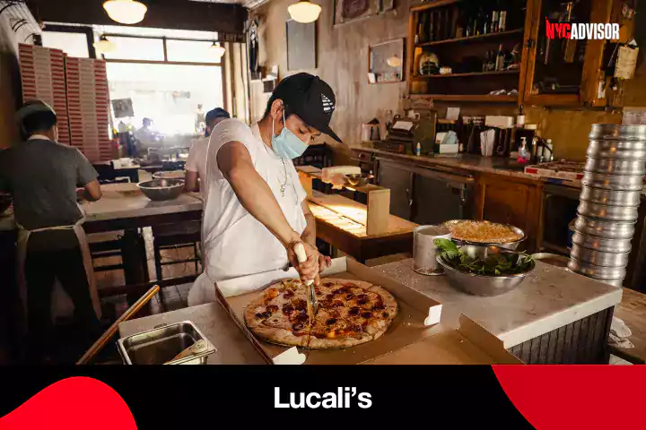 Lucali�s pizza