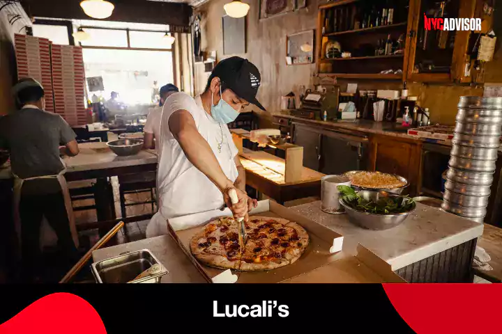 Lucalis pizza