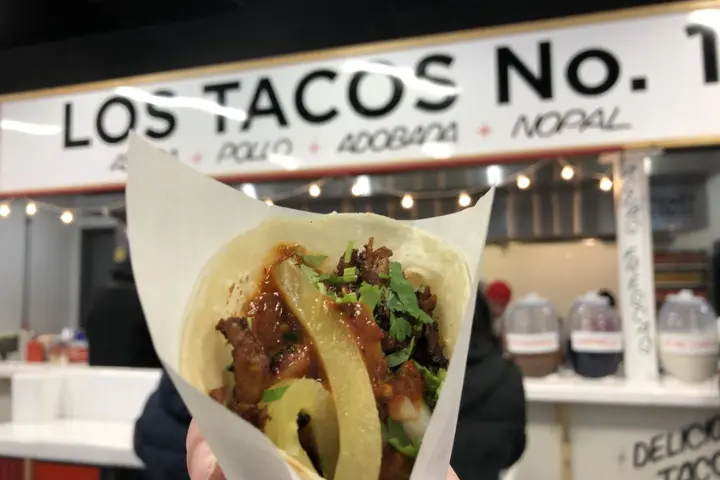 Enjoy the Tacos at the Mexican Restaurants at the Times Square