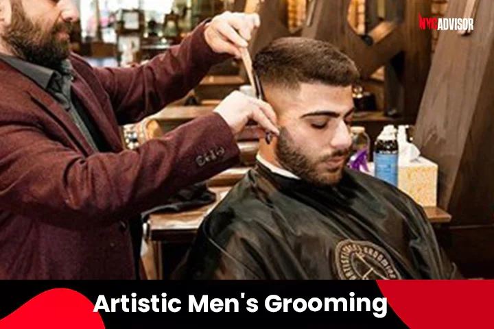 Artistic Men's Grooming Barber Shop, New York