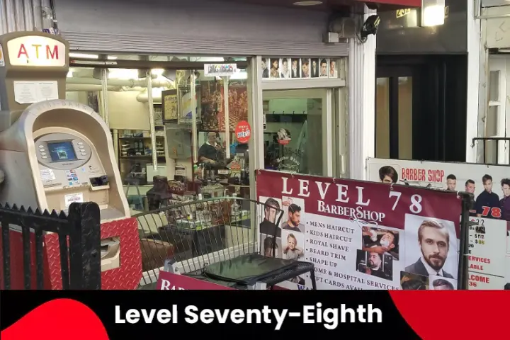 Level Seventy-Eighth Barber Shop in New York City