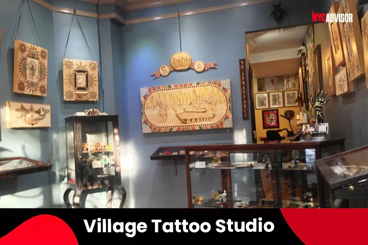Village Tattoo Studio in Greenwich Village, NYC