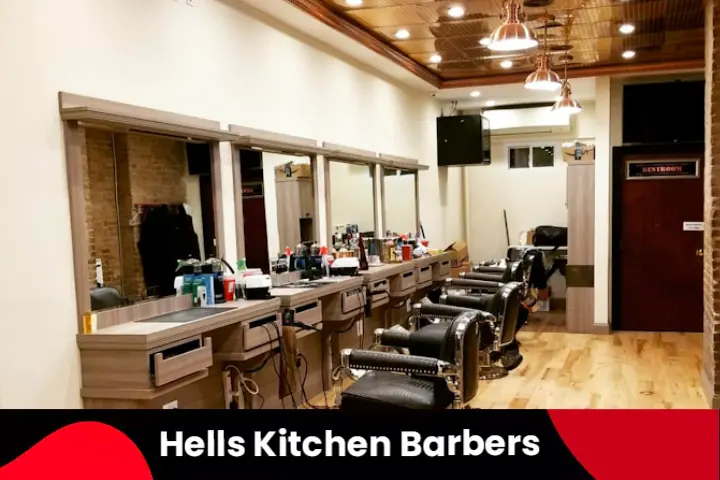Hells Kitchen Barbers Shop in NYC