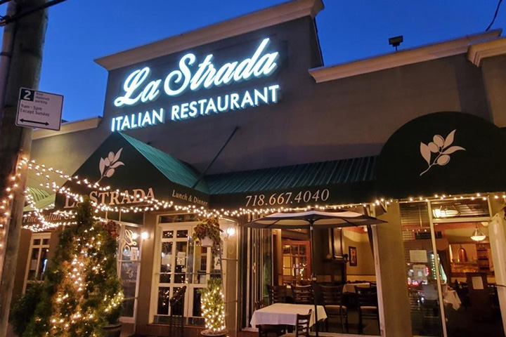 La Strada Italian Restaurant in Staten Island, NYC