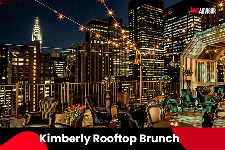 The Kimberly Rooftop Brunch in NYC