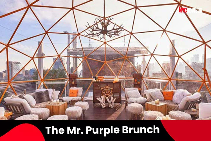 The Mr. Purple Brunch in NYC
