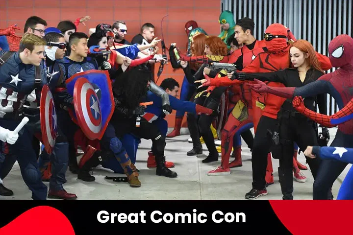 Great Comic Con in October, New York