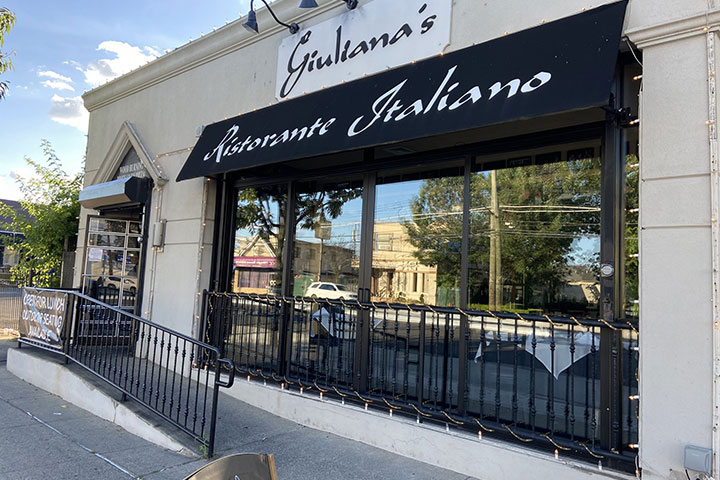 Giuliana’s Italian Restaurant in Staten Island, NYC