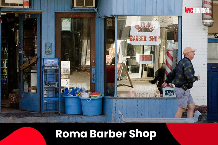 Roma Barber Shop, Rochester, New York