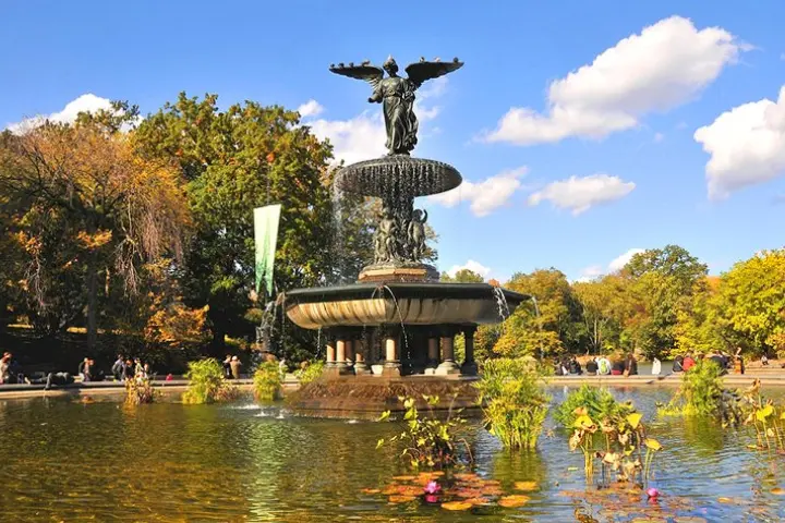 The Central Park is the most popular tourist destination in NYC 