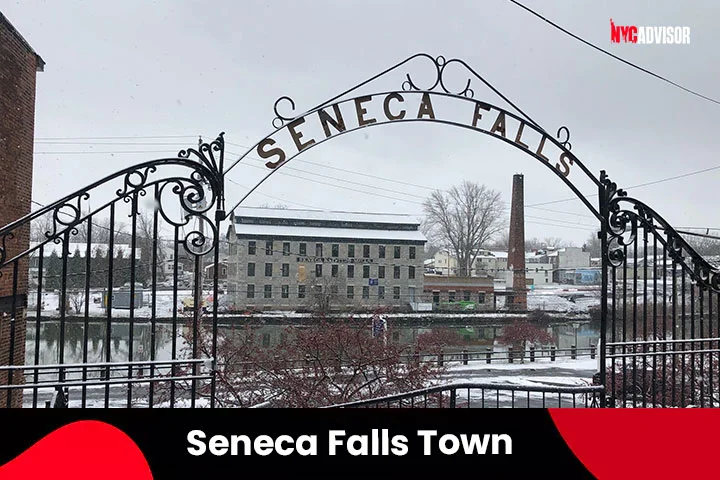 Seneca Falls Town in New York