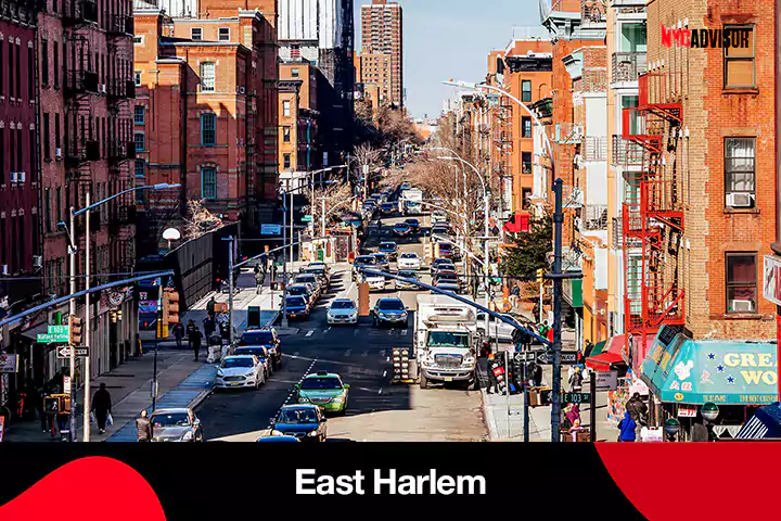 East Harlem in Manhattan