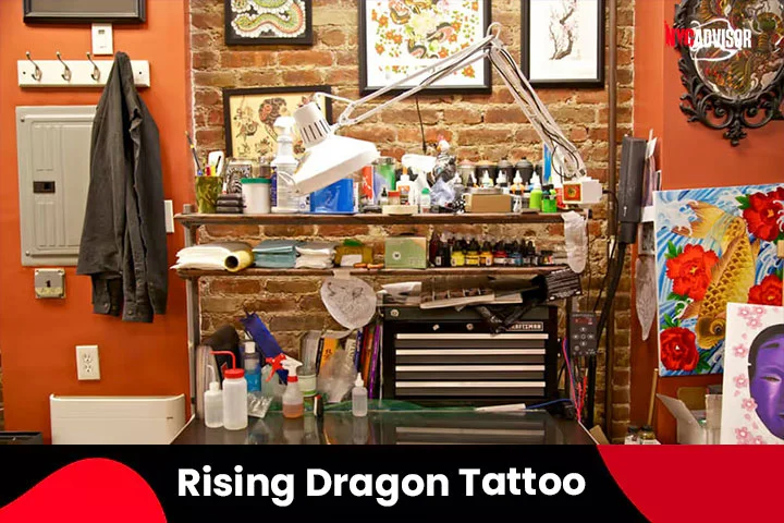 Rising Dragon Tattoo Studio in Manhattan, NYC